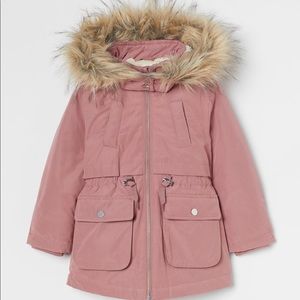 NWOT Padded Pink Parka